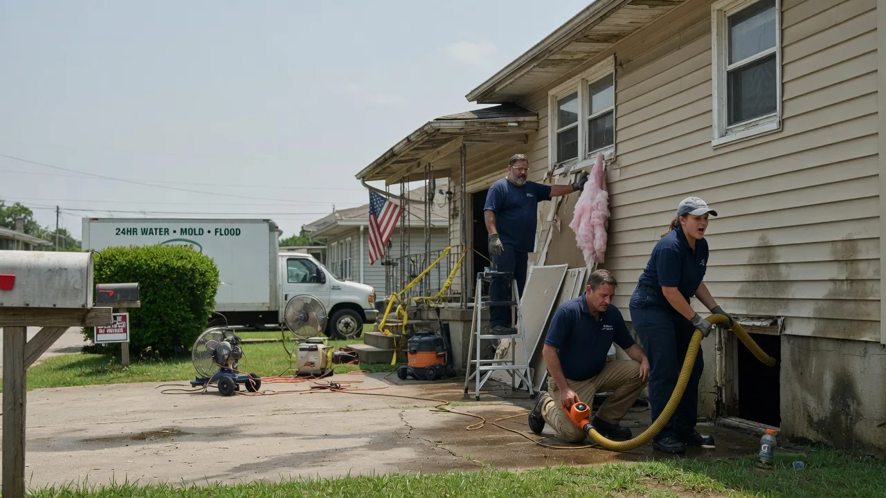 Water Damage Repair in Santa Rosa, TX near me